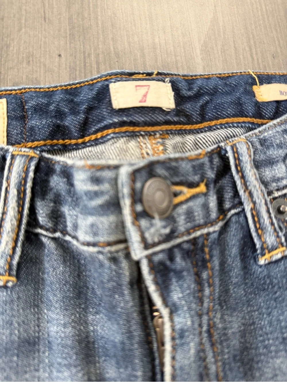 Polo Ralph Lauren Astor Slim Boyfriend Jeans girls size 7 NWOT $155